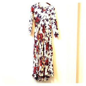 Free People: Floral Maxi Dress